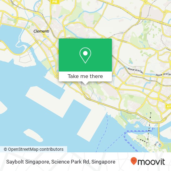 Saybolt Singapore, Science Park Rd map