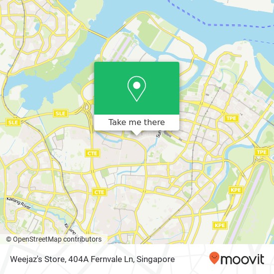 Weejaz's Store, 404A Fernvale Ln地图