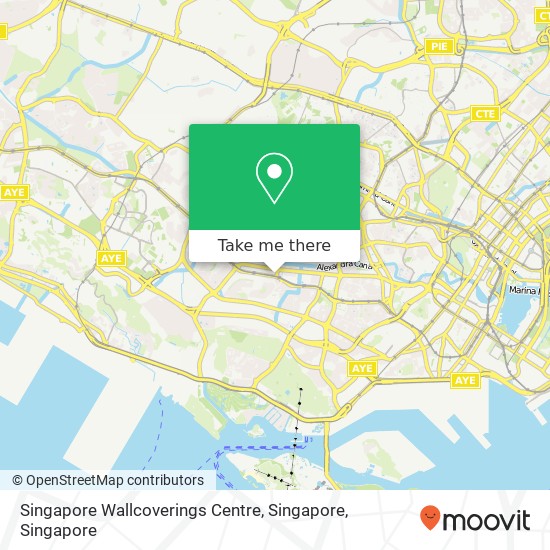 Singapore Wallcoverings Centre, Singapore map
