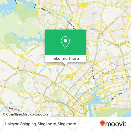 Halcyon Shipping, Singapore地图