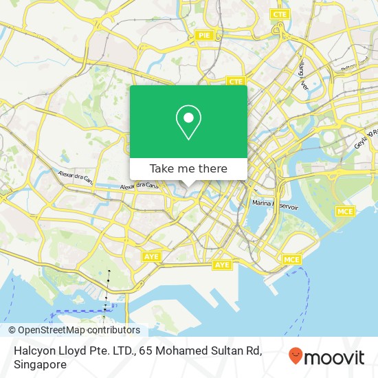 Halcyon Lloyd Pte. LTD., 65 Mohamed Sultan Rd map