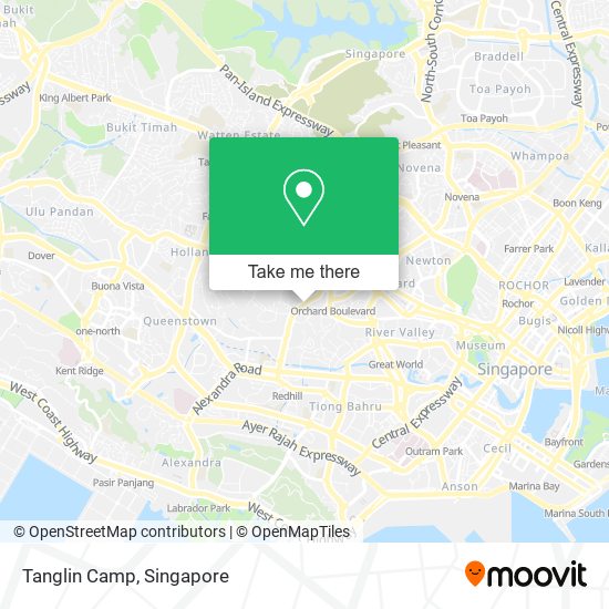 Tanglin Camp map