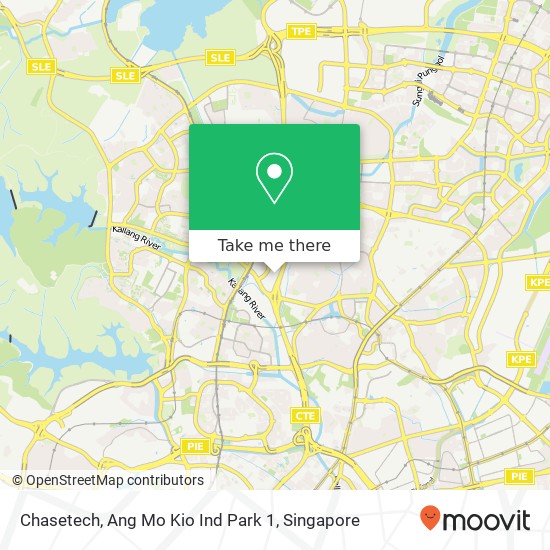 Chasetech, Ang Mo Kio Ind Park 1地图