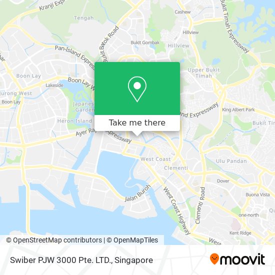 Swiber PJW 3000 Pte. LTD. map