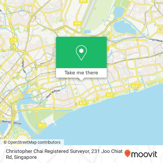 Christopher Chai Registered Surveyor, 231 Joo Chiat Rd map