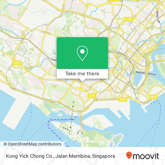 Kong Yick Chong Co., Jalan Membina map