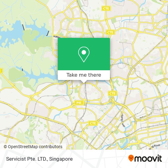 Servicist Pte. LTD. map