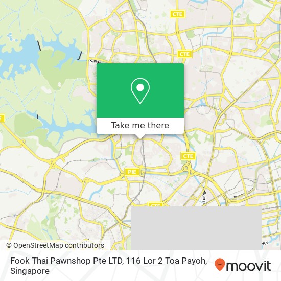 Fook Thai Pawnshop Pte LTD, 116 Lor 2 Toa Payoh地图