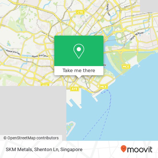 SKM Metals, Shenton Ln地图