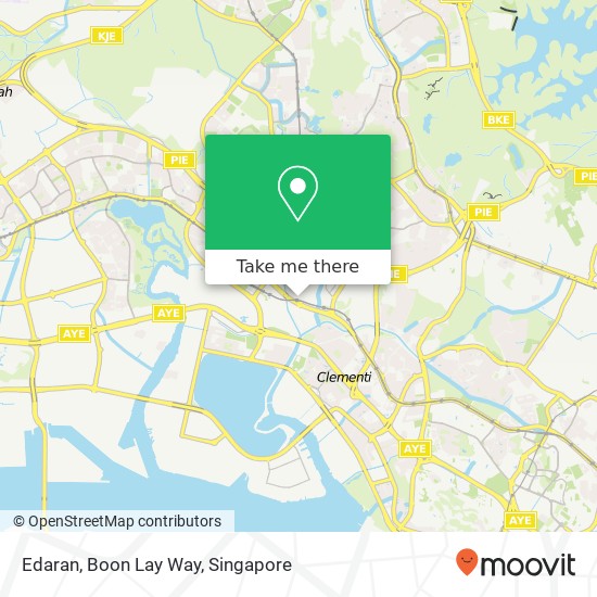 Edaran, Boon Lay Way地图