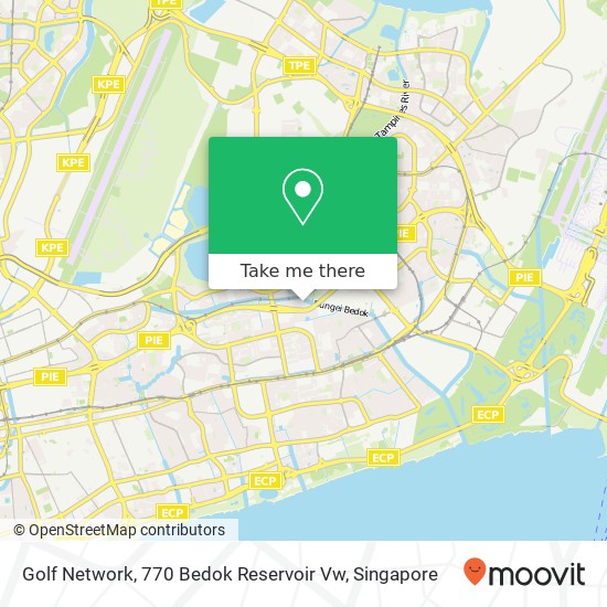 Golf Network, 770 Bedok Reservoir Vw map