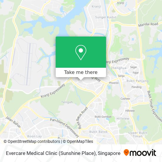 Evercare Medical Clinic (Sunshine Place) map