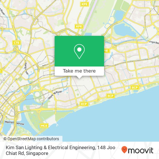 Kim San Lighting & Electrical Engineering, 148 Joo Chiat Rd地图