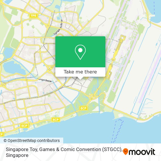 Singapore Toy, Games & Comic Convention (STGCC) map