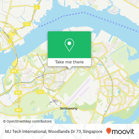 MJ Tech International, Woodlands Dr 73地图