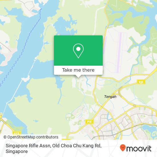 Singapore Rifle Assn, Old Choa Chu Kang Rd map