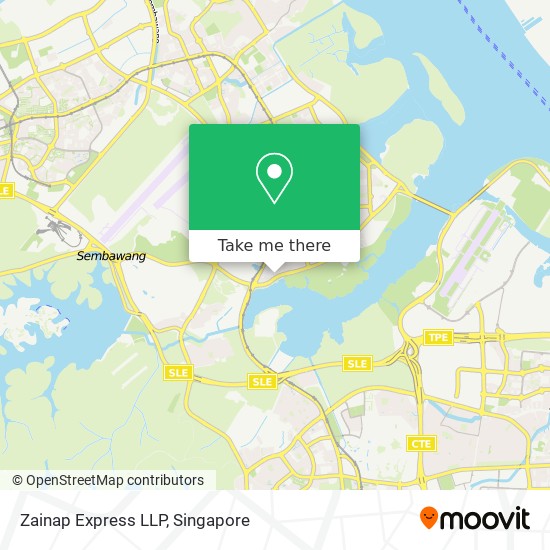 Zainap Express LLP map