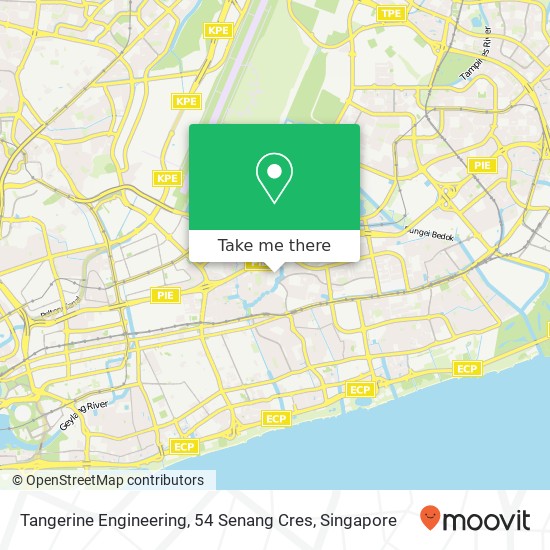 Tangerine Engineering, 54 Senang Cres map