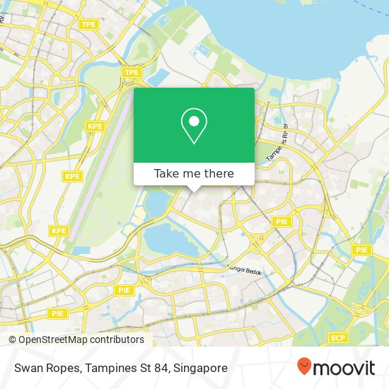 Swan Ropes, Tampines St 84 map