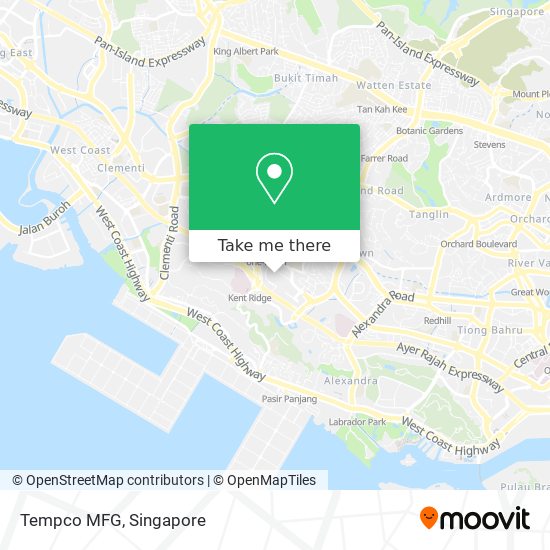 Tempco MFG map
