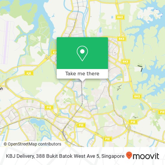 KBJ Delivery, 388 Bukit Batok West Ave 5 map