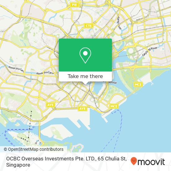 OCBC Overseas Investments Pte. LTD., 65 Chulia St地图