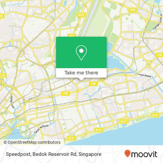 Speedpost, Bedok Reservoir Rd map
