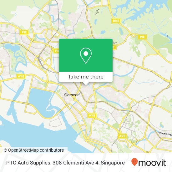 PTC Auto Supplies, 308 Clementi Ave 4 map