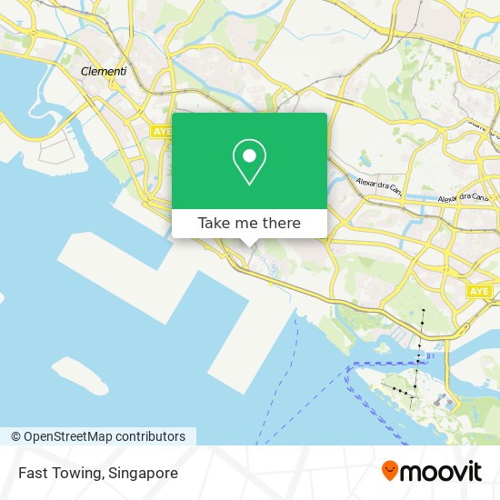 Fast Towing map