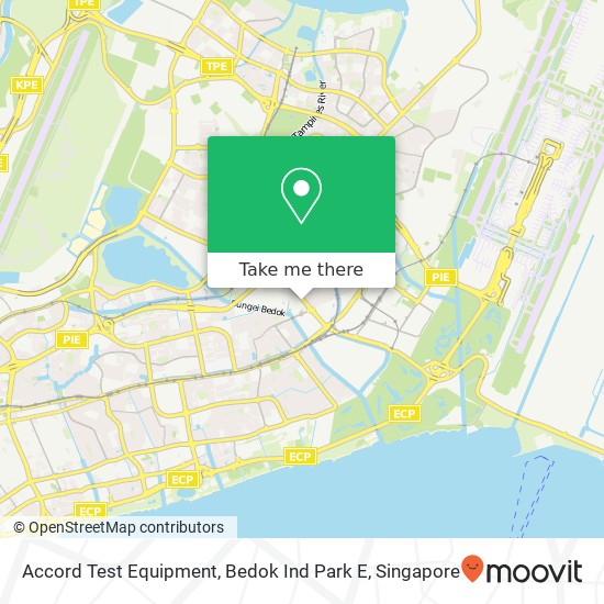 Accord Test Equipment, Bedok Ind Park E map