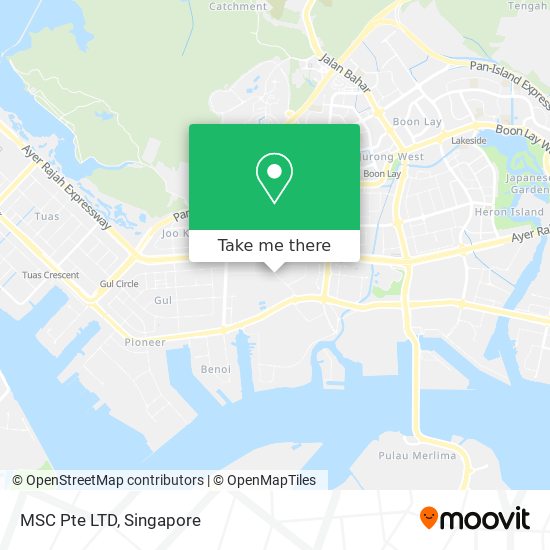MSC Pte LTD map