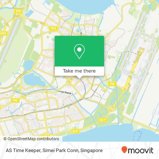 AS Time Keeper, Simei Park Conn map