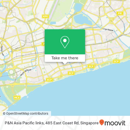 P&N Asia Pacific links, 485 East Coast Rd map