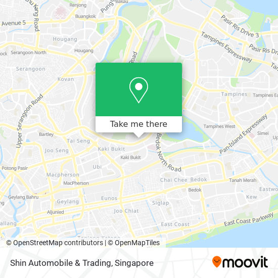 Shin Automobile & Trading map