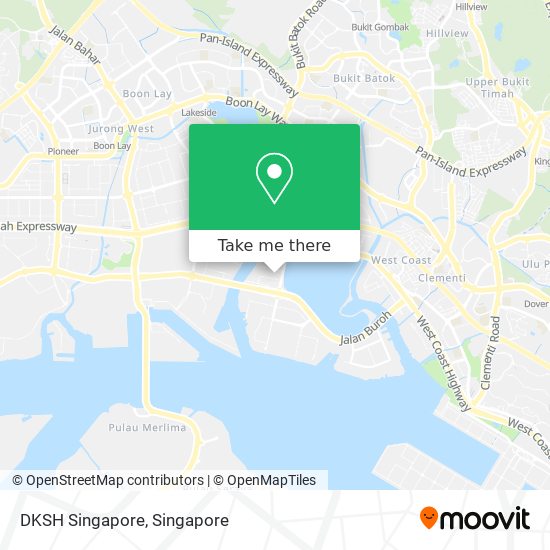 DKSH Singapore map