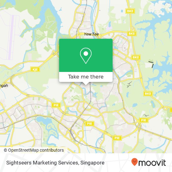 Sightseers Marketing Services map