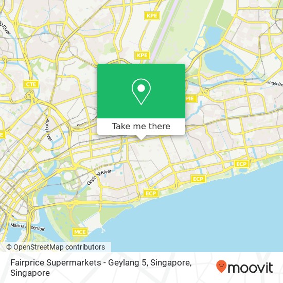 Fairprice Supermarkets - Geylang 5, Singapore地图