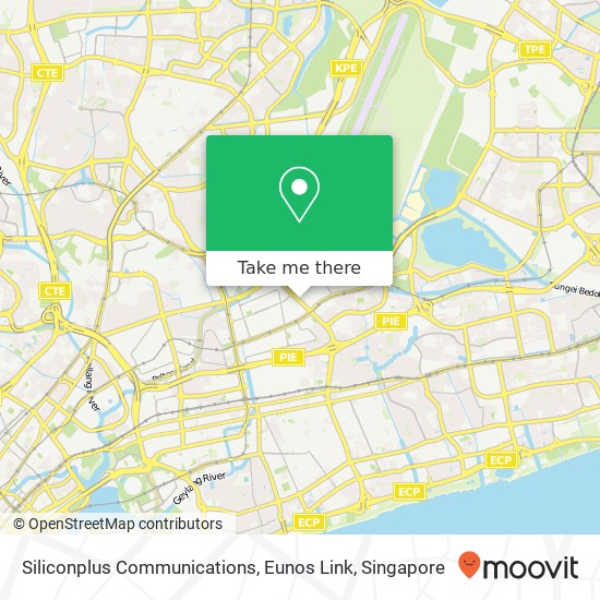 Siliconplus Communications, Eunos Link map