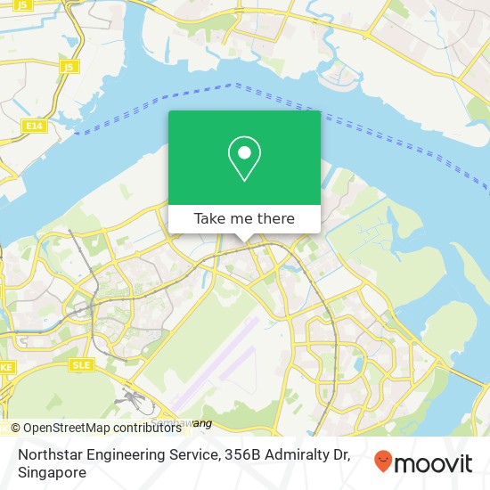 Northstar Engineering Service, 356B Admiralty Dr地图