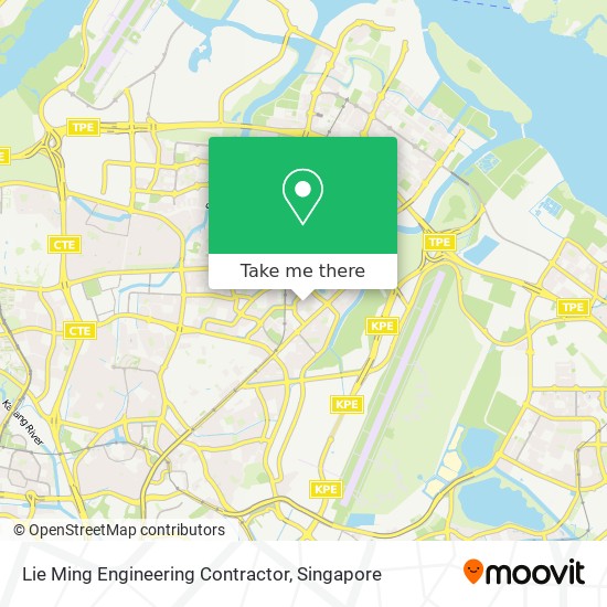 Lie Ming Engineering Contractor map