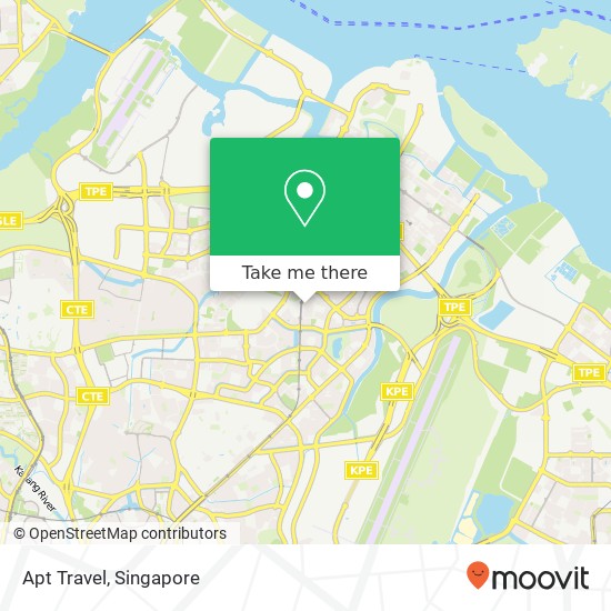 Apt Travel map