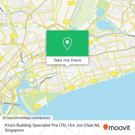 Ktisis Building Specialist Pte LTD, 164 Joo Chiat Rd地图