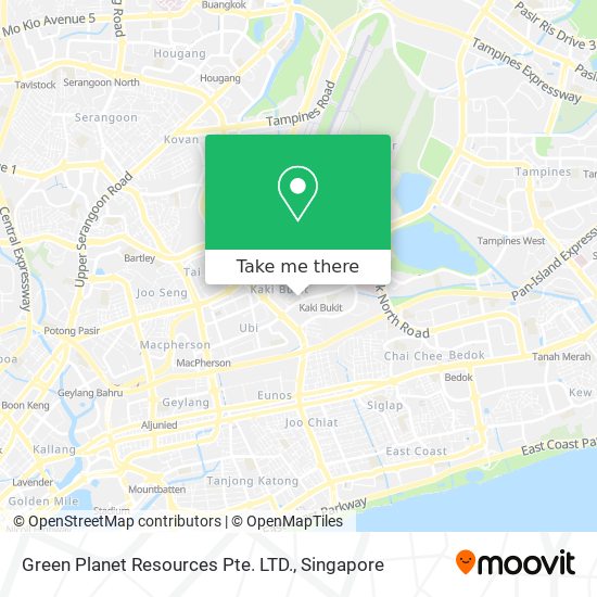 Green Planet Resources Pte. LTD. map