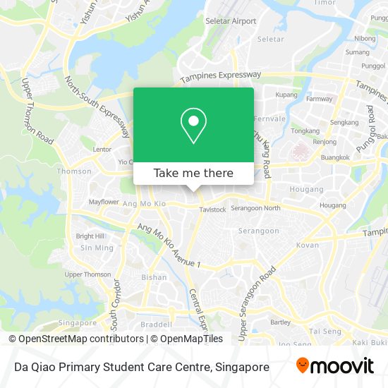 Da Qiao Primary Student Care Centre map