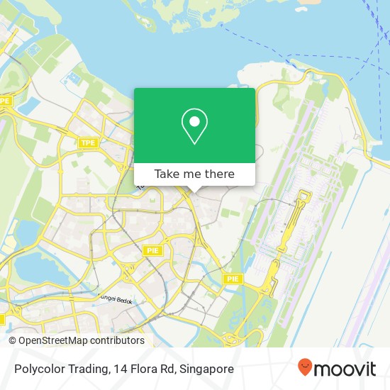 Polycolor Trading, 14 Flora Rd地图