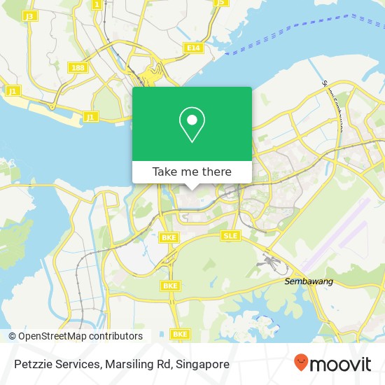 Petzzie Services, Marsiling Rd map