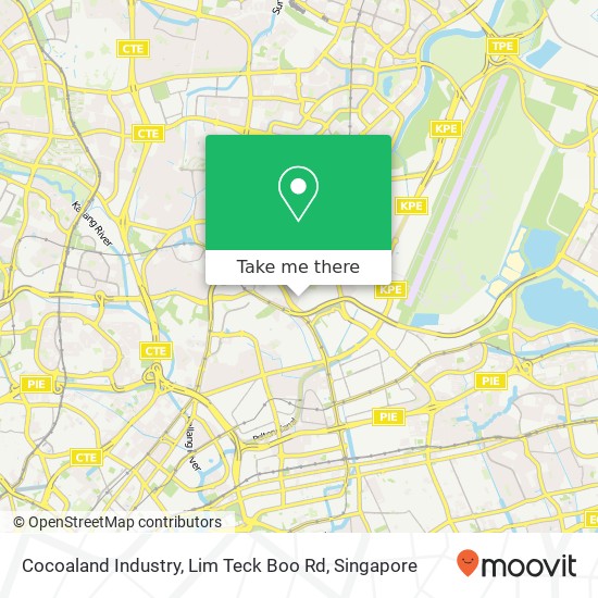 Cocoaland Industry, Lim Teck Boo Rd map