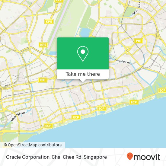 Oracle Corporation, Chai Chee Rd map