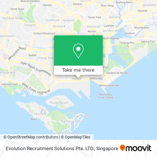 Evolution Recruitment Solutions Pte. LTD. map