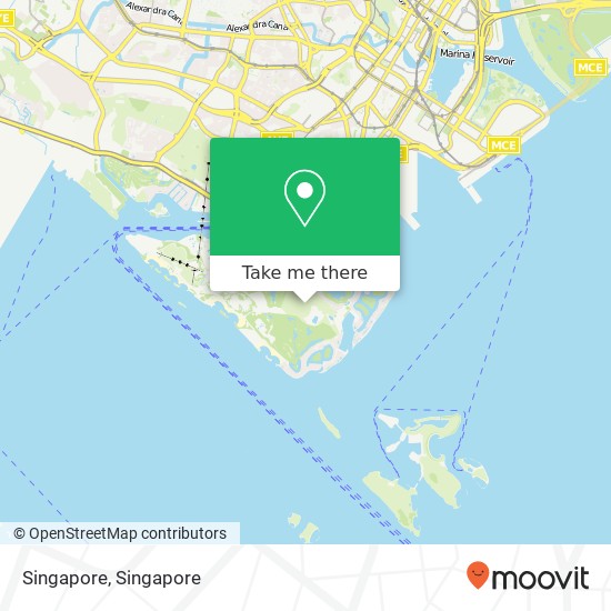 Singapore map